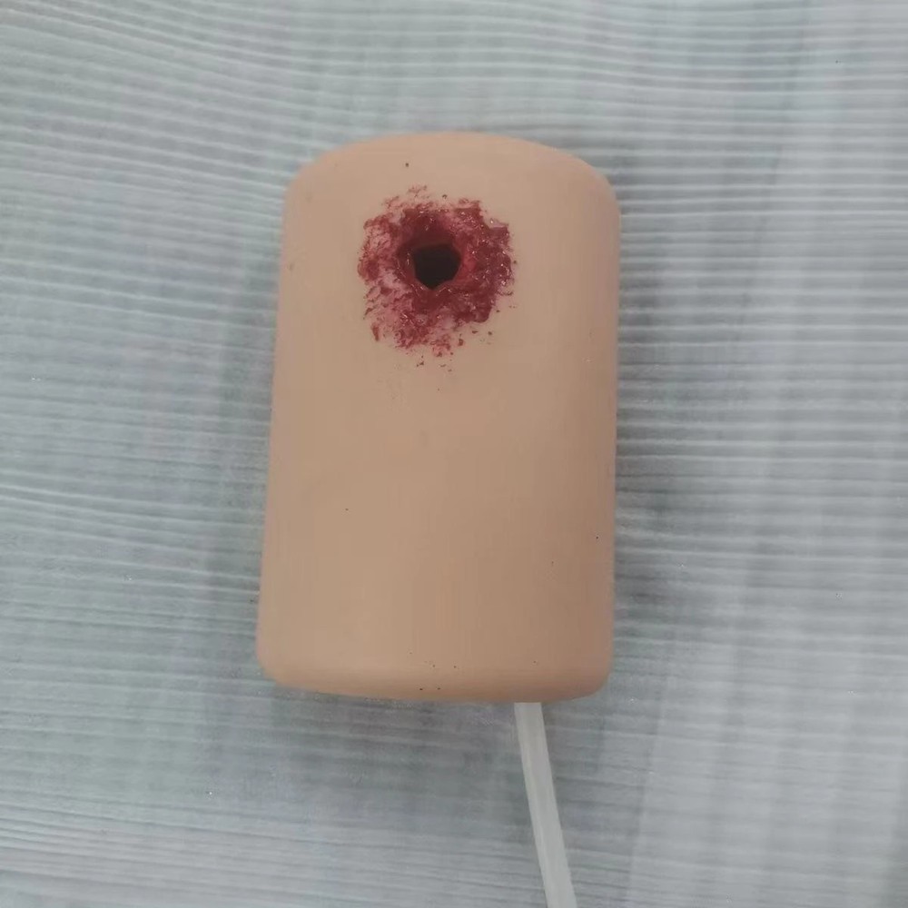 Bullet Laceration Trauma Simulated Wound Practice Module Wound Packing First Aid