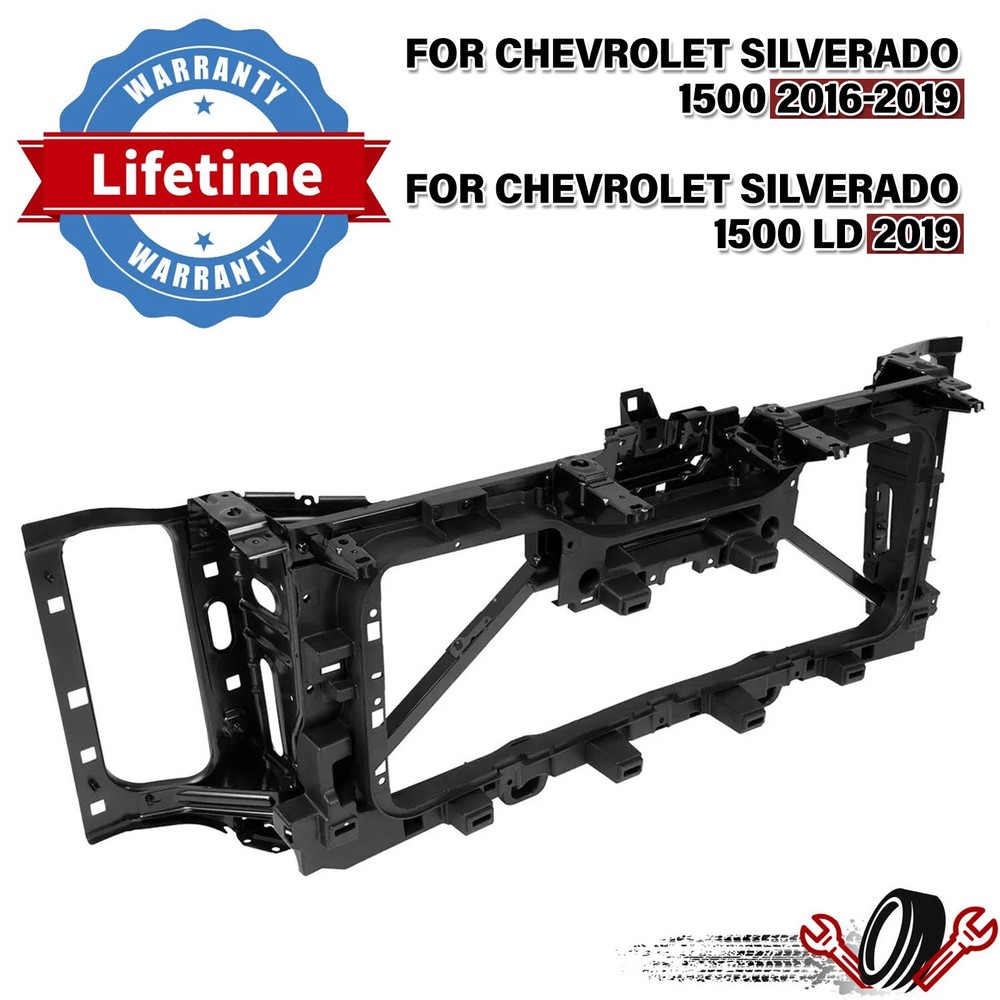 Radiator Support Header Panel Grill For Chevy Silverado 1500 2016-2019 2017 2018