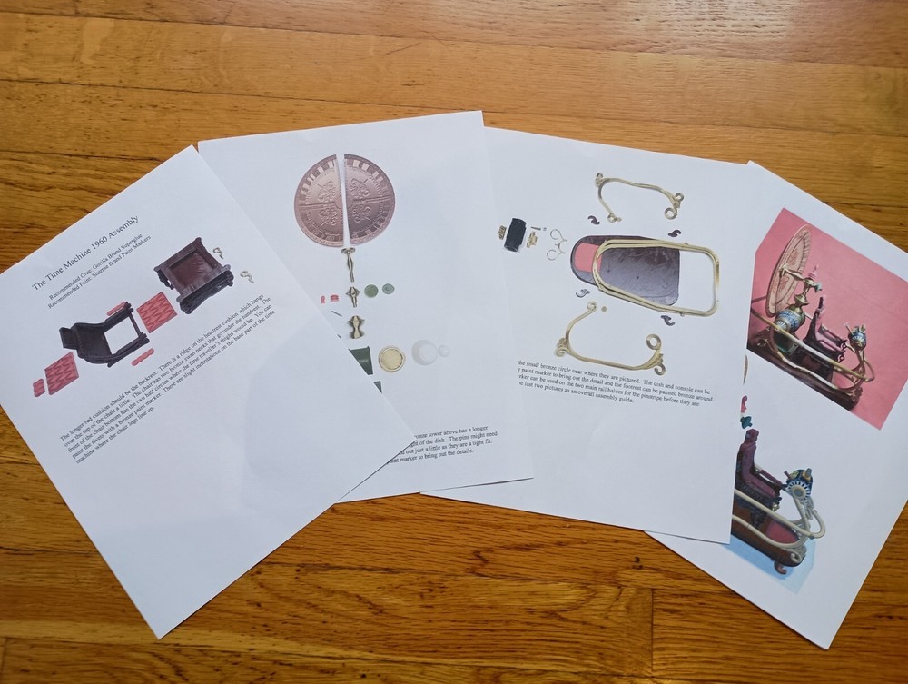 The Time Machine 1960 Scale Model Kit