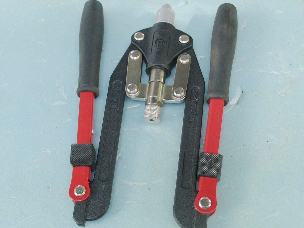 NCG Heavy Duty Rivet & Rivet Nut Combination Tool (Folding Handles) + Case