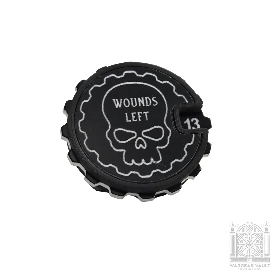 Premium 0-16 Damage Wound Trackers - Pack of Gaming Counters for AoS, 40k, KoW