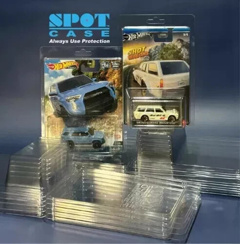 Hot Wheels Protector Case 100-PIECE SpotCase™ COMBO-PACK 50 MAINLINE 50 PREMIUM