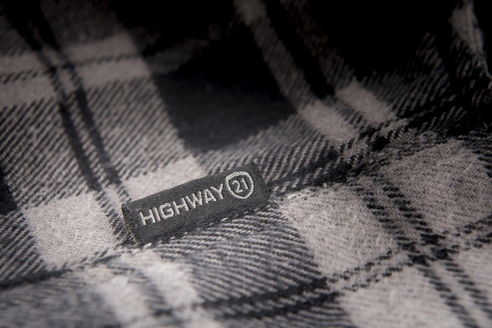 Marksman Flannel Black/Grey Sm