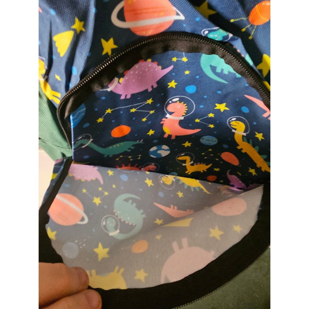 NWOT Dinasaur Backpack Green/Multicolor