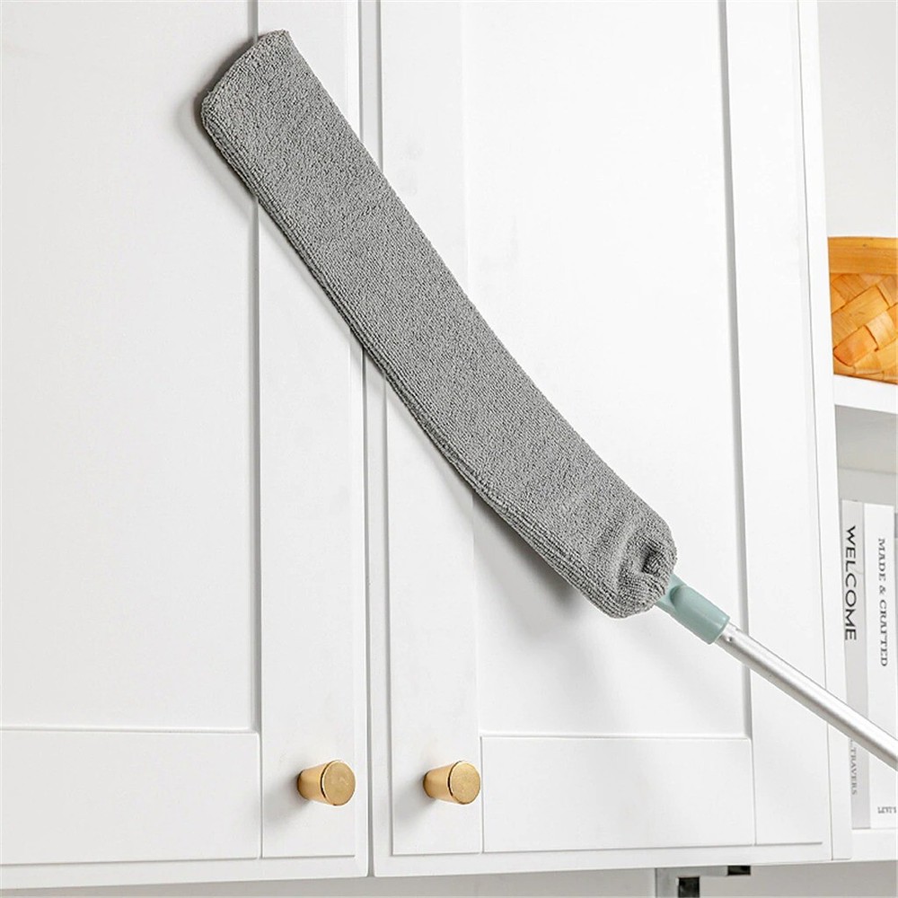 Long Duster Cleaner Brush Telescopic Microfiber Catcher Mites Home Kitchen Tools