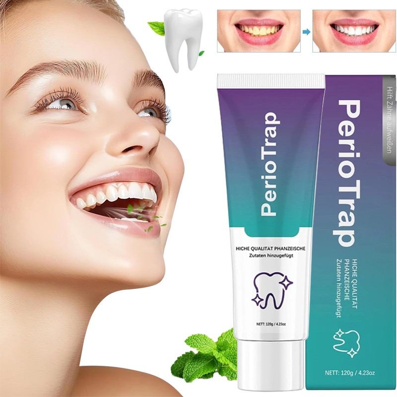 1-5PCS PerioTrap Mint Flavor Gum Toothpaste Cleaning Toothpaste Sensitive Teeth