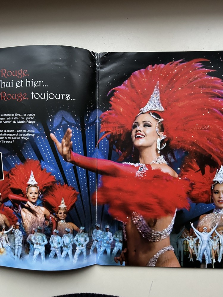 MOULIN ROUGE Theatre programme FEERY DAMAGED