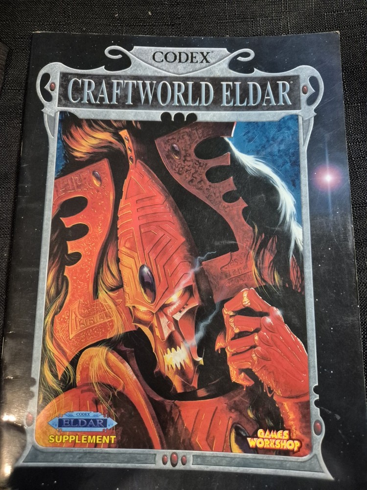 Codex Craftworld Eldar Supplement Warhamme 40K I (2000)