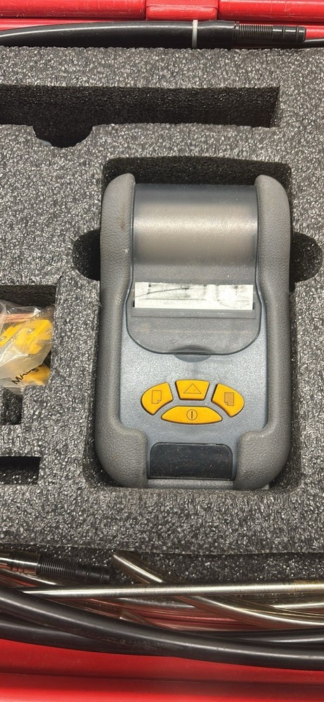 UEi C125 Combustion Efficiency Analyzer KIT, Printer, Case, Probes