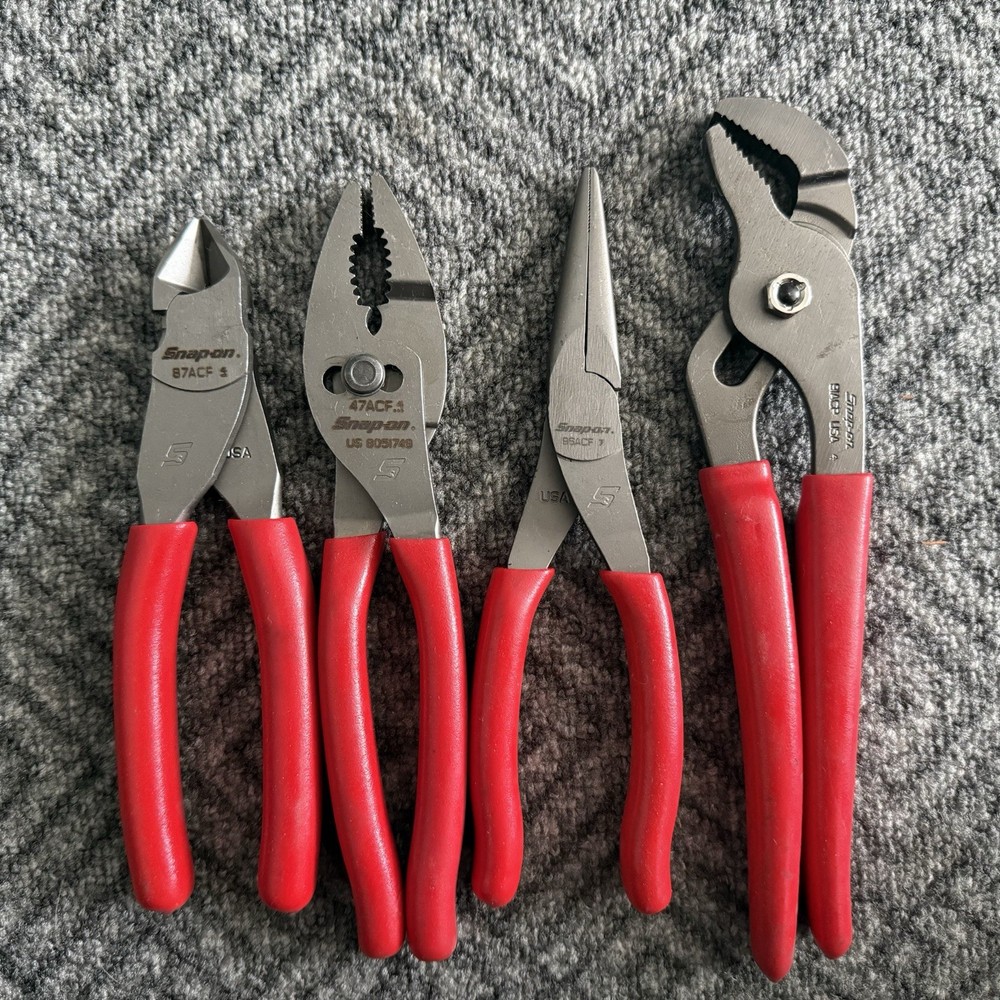 Snap On plier set ACF Tools Mac Draper Blue Point