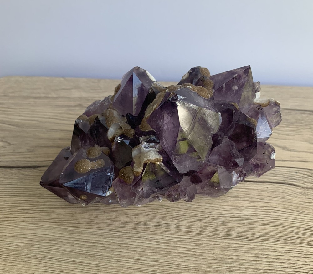 Amethyst & Crystallized Calcite Deposits