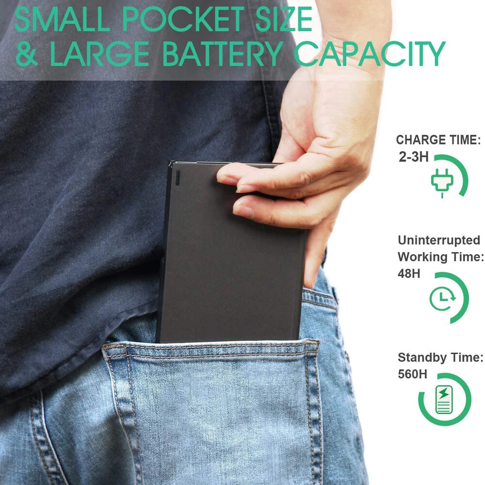 Mini Folding Keyboard Bluetooth Wireless Mobile Phone Android iOS iPhone 15/14/X