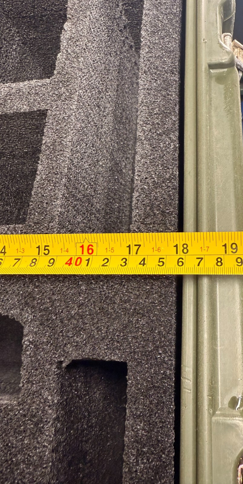 Pelican Hardigg Case 33x21x21.5" Green Waterproof Storage Footlocker