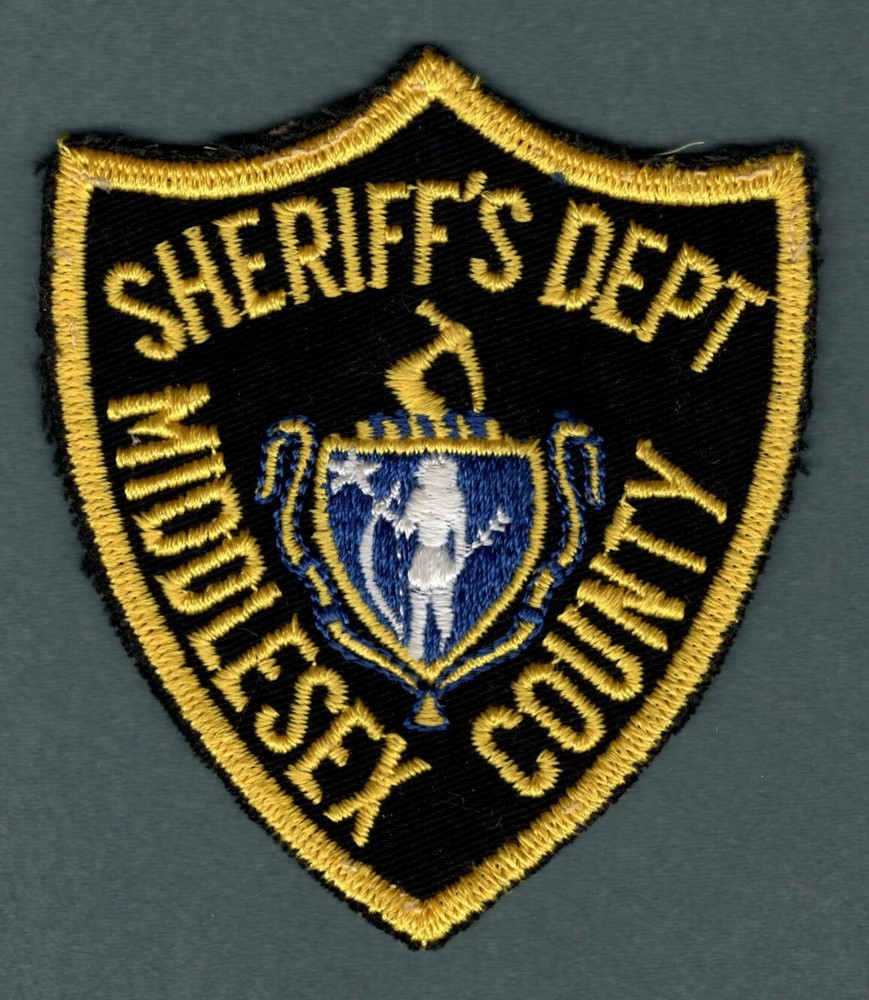 Middlesex County Massachusetts Sheriff Police Patch