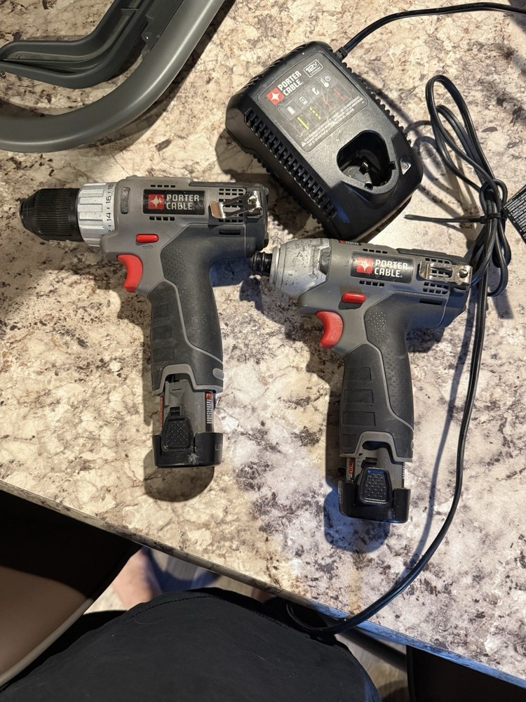 Protectable Drill And Impact 12 Volt Combo