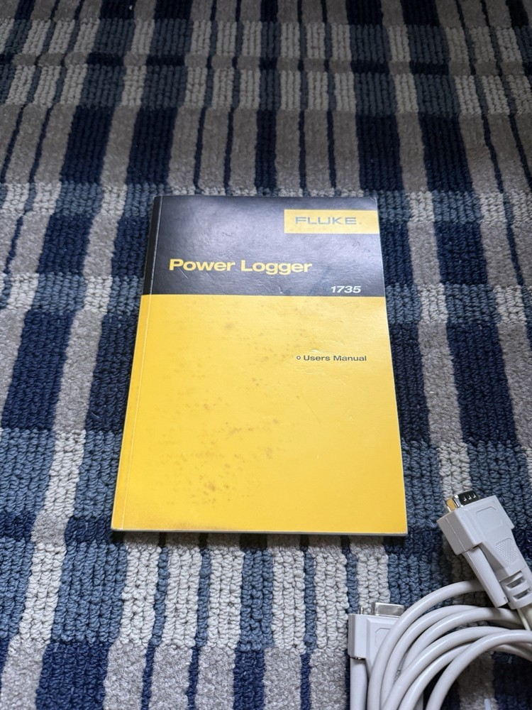 Fluke 1735 Three-Phase Power Logger w/ All Accessories