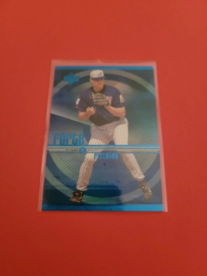 !!!      TROY GLAUS  UPPER DECK   FORTE  INSERT  BASEBALL CARD  $$