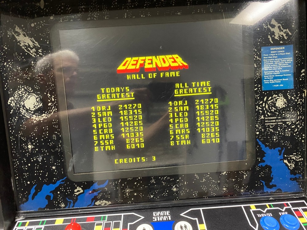 Defender Video Game , Williams original game