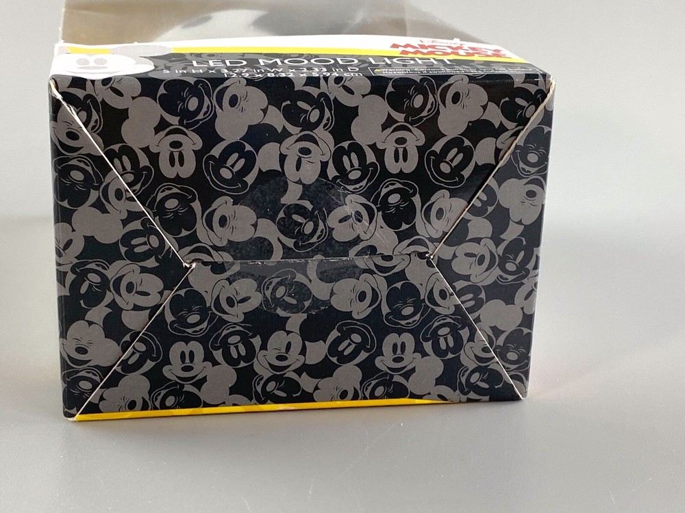 Disney Mickey Mouse 5" LED Mood Light Led Powered