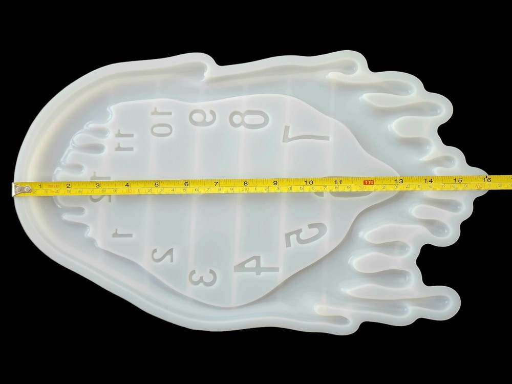 Melting CLOCK Silicone Mold AU