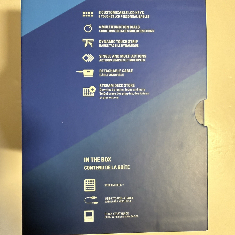 Elgato Stream Deck + Audio Mixer Production Console & Studio Controller Black