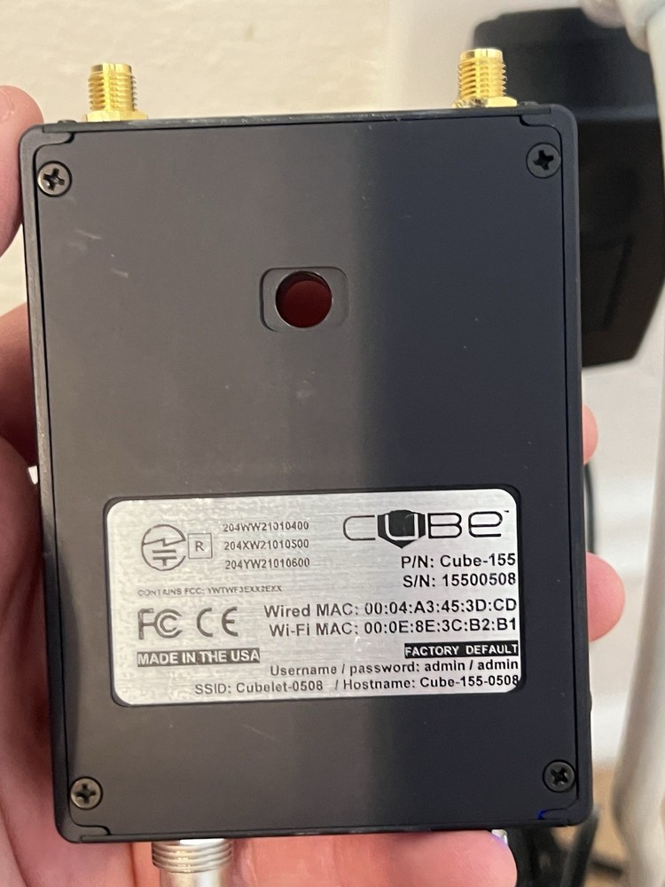 Teradek Cube 155/355 “Cubelet” Encoder-Decoder Set