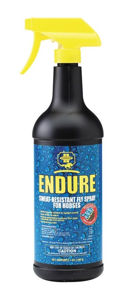 Endure Sweat-Resistant Fly Spray, 32-oz.