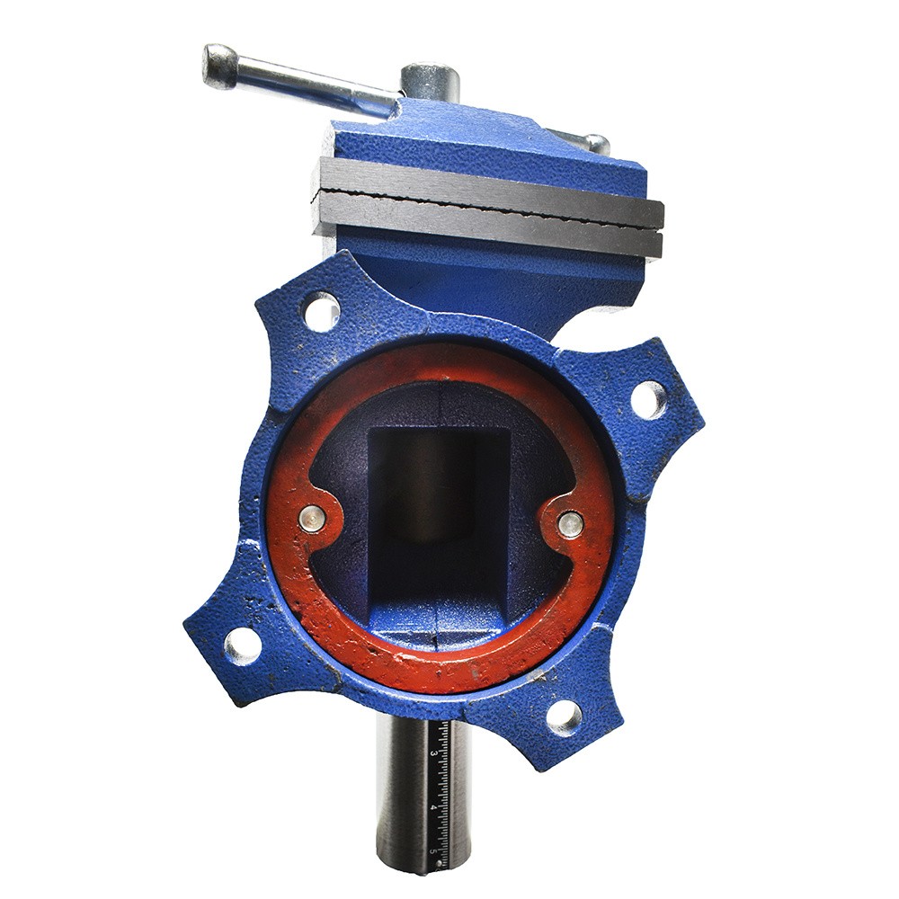 6" Multi-Purpose Rotating Bench Vise Heavy Duty With 360 Degree Swivel Base