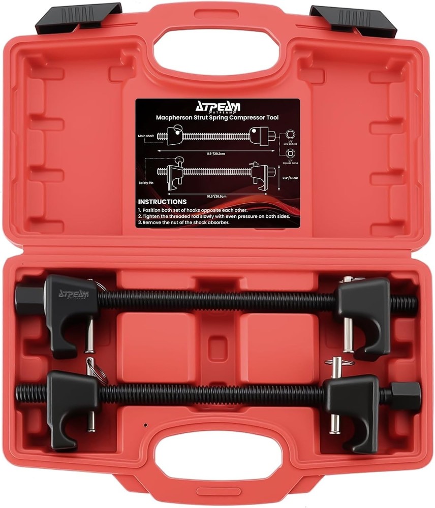 300mm MacPherson Spring Compressor Tool with Professional Grade Safety Features