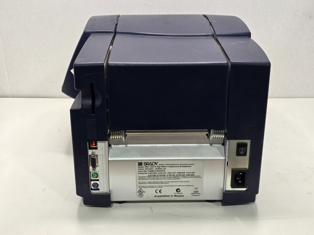 Brady GlobalMark 2 Color and Cut Industrial Label Maker (Error 49) Case Damage
