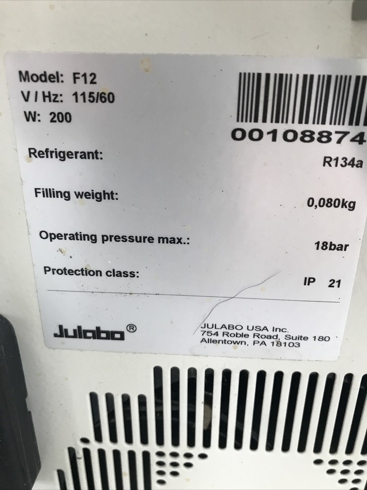JULABO F12 CHILLER