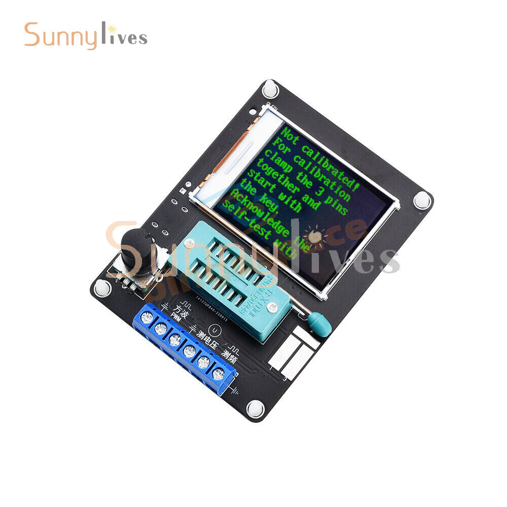 1.77" TFT Transistor Tester Resistance Inductance Capacitance ESR Meter Type-C