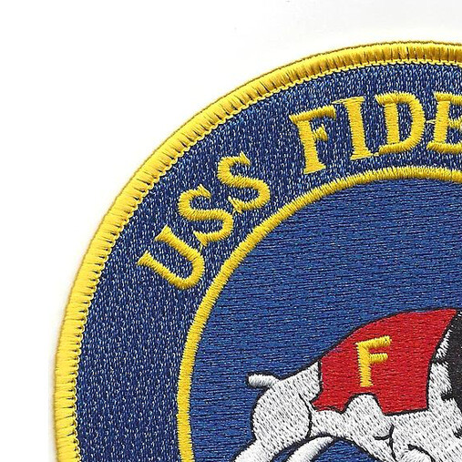 USS Fidelity MSO-443 Minesweeper Ship Patch