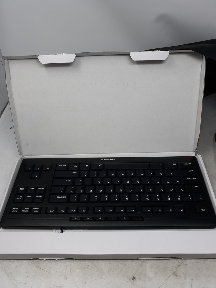 Cherry Stream Keyboard TKL Corded Compact USB Keyboard