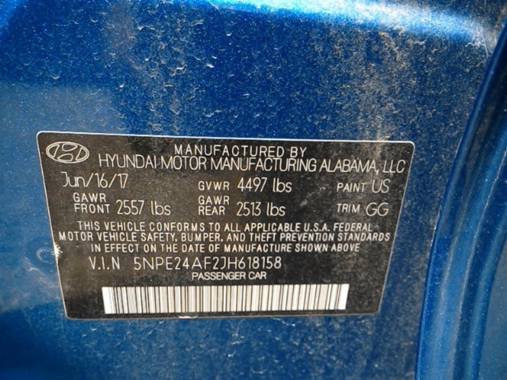 Stabilizer Bar Front US Built Fits 18-19 SONATA 104864496