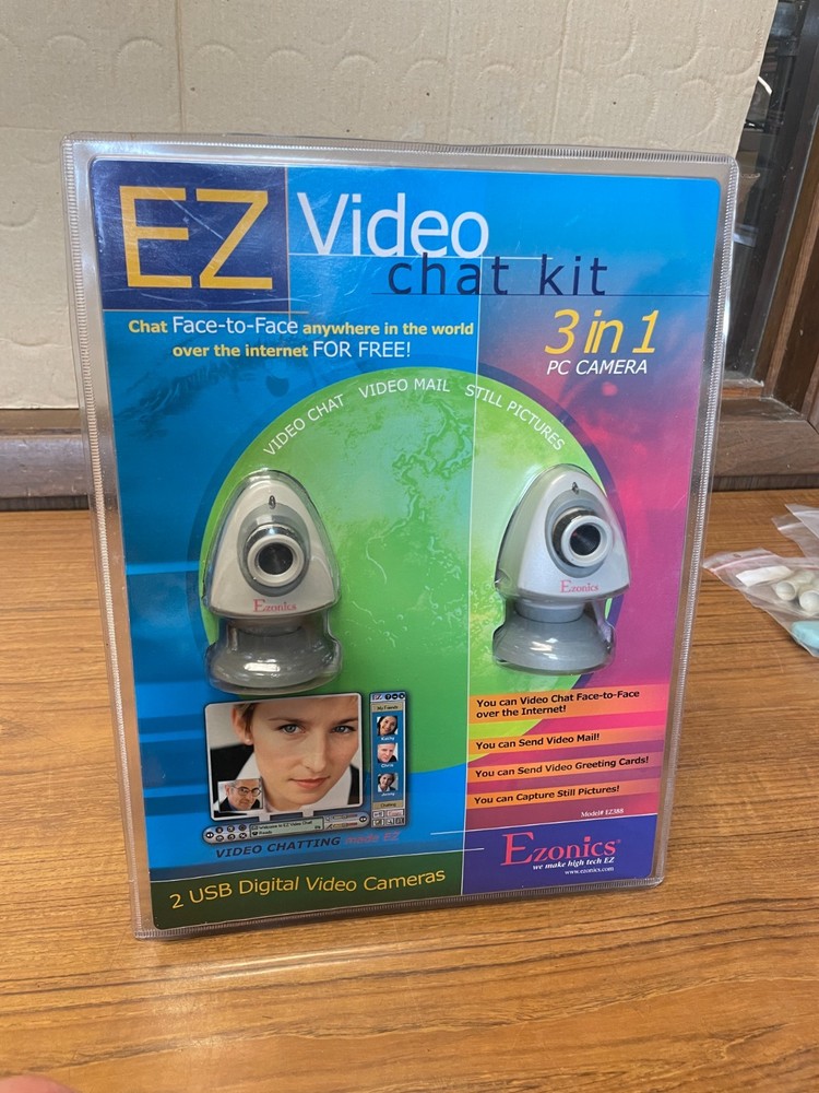 EZ Video Chat Kit 3 in 1 PC Camera EZ388 *