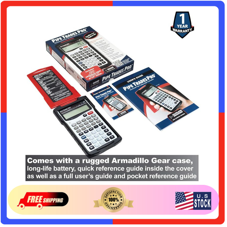 Pipe Trades Pro Calculator 4095, Advanced Math Tool for Pipefitters