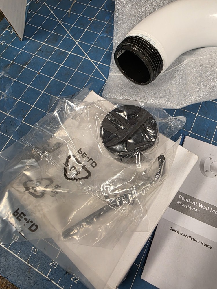 Bosch NDA-U-WMT Universal Pendant Wall Mount For Dome Camera Security System