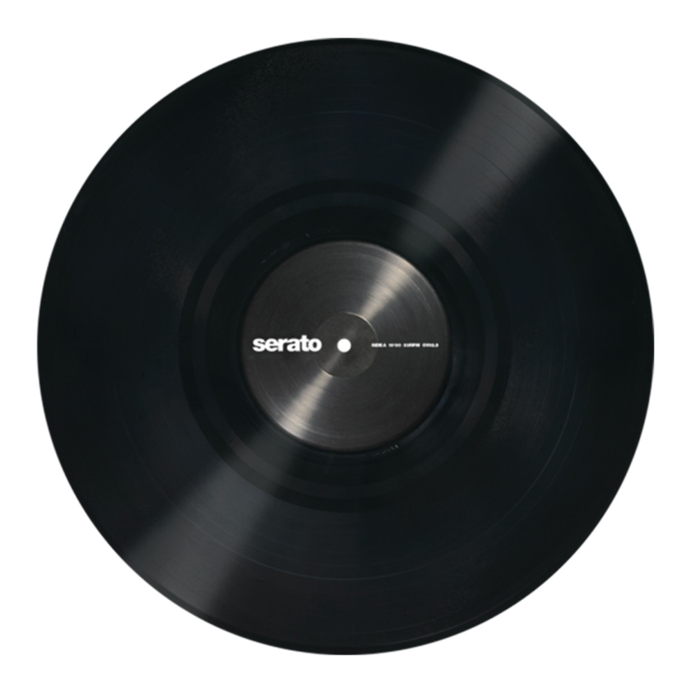 Serato 12" Control Vinyl: Black (Pair)