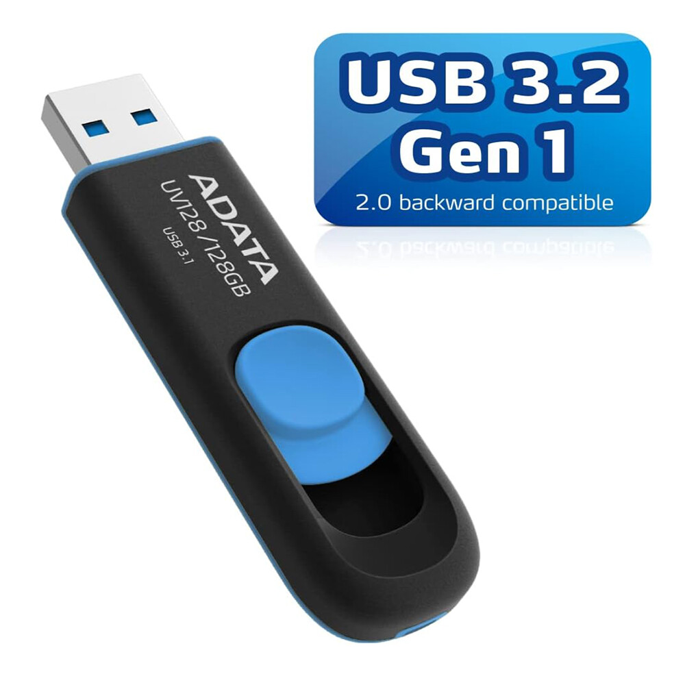 ADATA UV128 8GB UDisk USB 3.2 Gen1 Flash Drive Memory Thumb Stick Storage Device