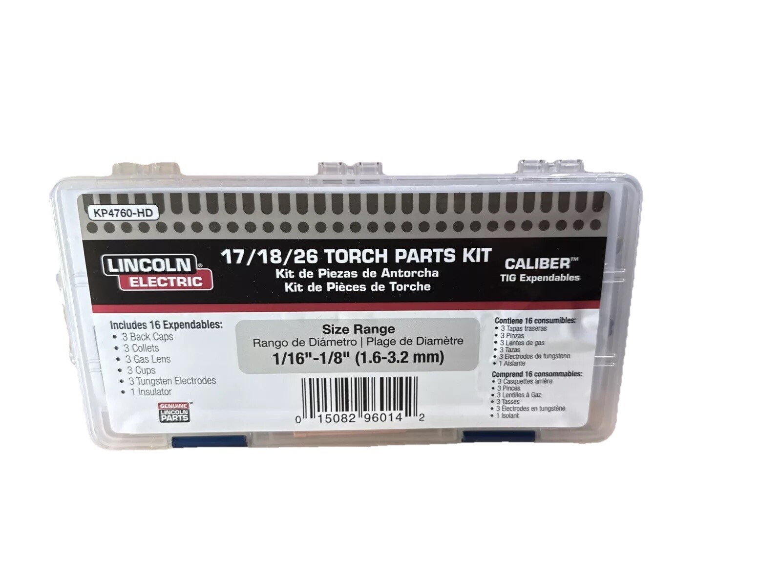 Lincoln Electric KP4760-HD 17/18/26 HEAVY DUTY TORCH PARTS KIT
