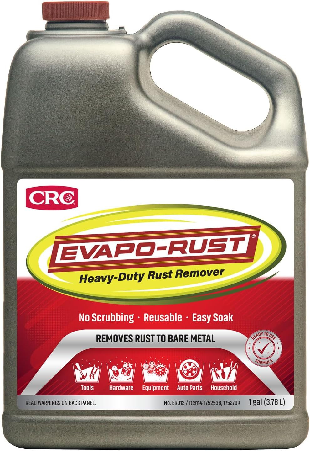 Evapo-Rust ER012 The Original Super Safe Rust Remover Non-Toxic 1 Gallon-128 oz