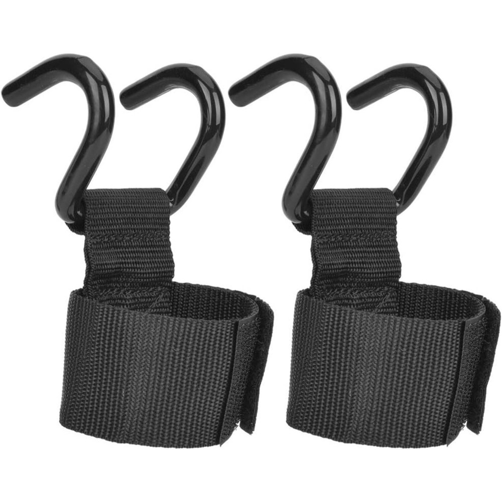 2PCS Fitness Squat Lifting Pull-Up Wrist Hook Strength Training Pull Power Hook