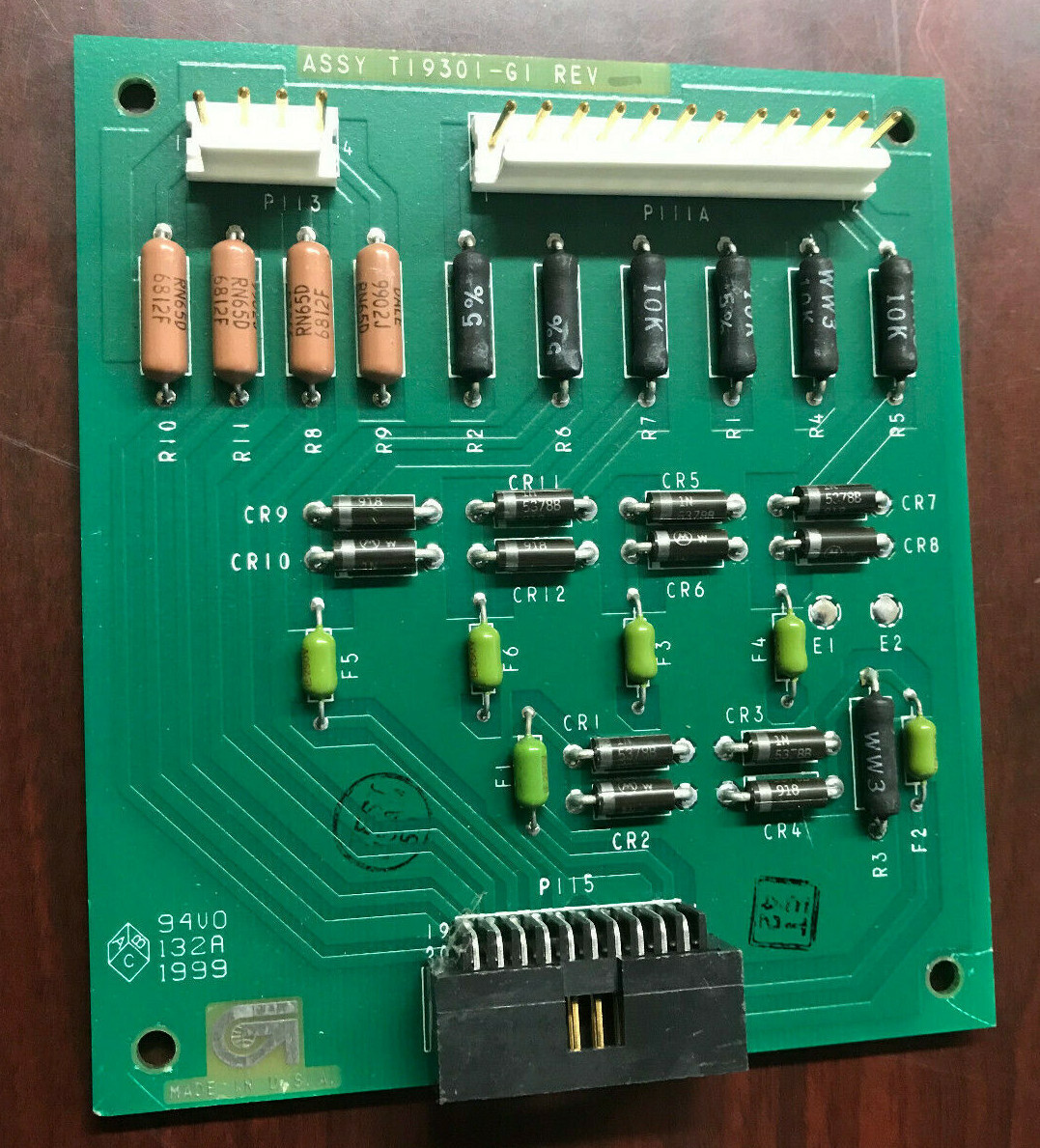 #S4B  GILBARCO T19301-G1 I.S. Barrier Board REV A ,B Mixed Tested working