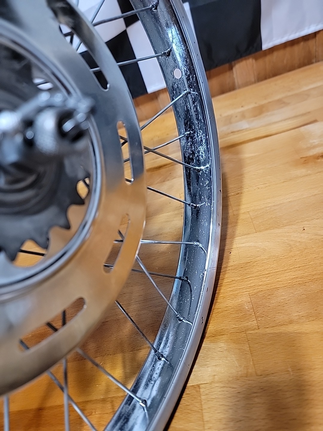 Vintage Original Raleigh Chopper Mk1 Rear 3 Speed Wheel