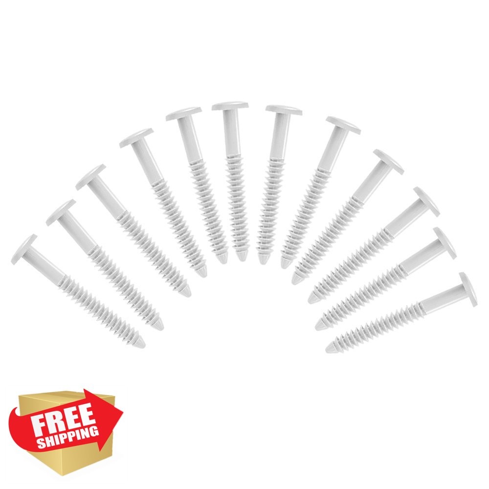 Exterior Solutions Vinyl Shutter Spike Loks Fasteners White