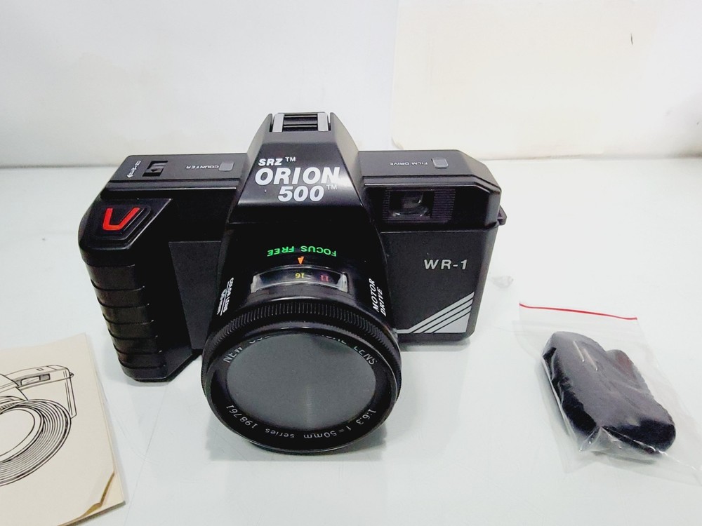 Vintage Orion SRZ 500 Camera and Flash