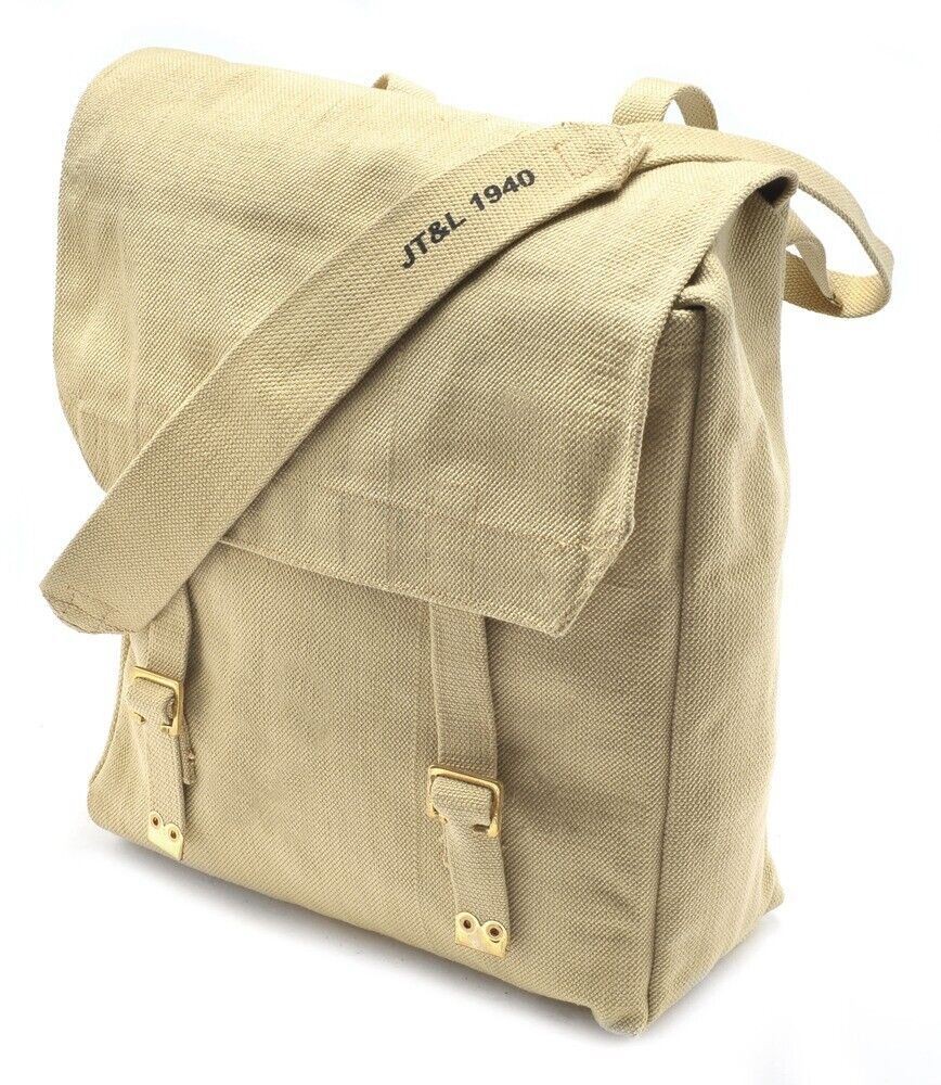 WW2 Large British P37 Pack with shoulder strap Marked JT&L 1940
