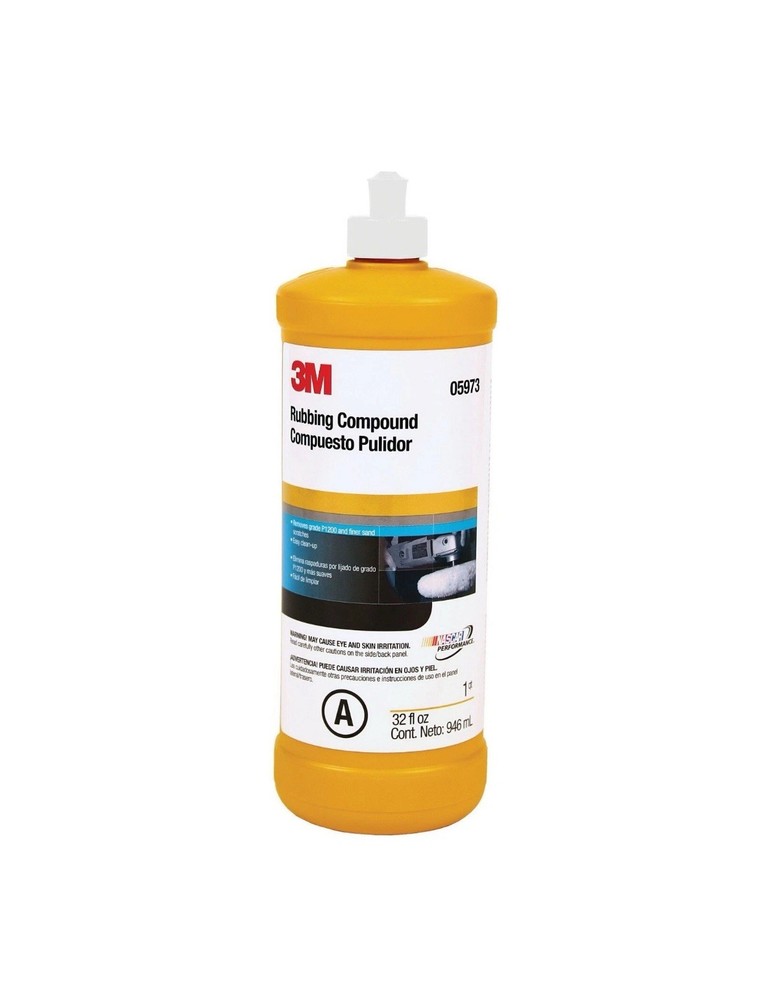 3M 05973 5973 Perfect-It Rubbing Compound 1 Qt Automotive Paint Scratch Remover