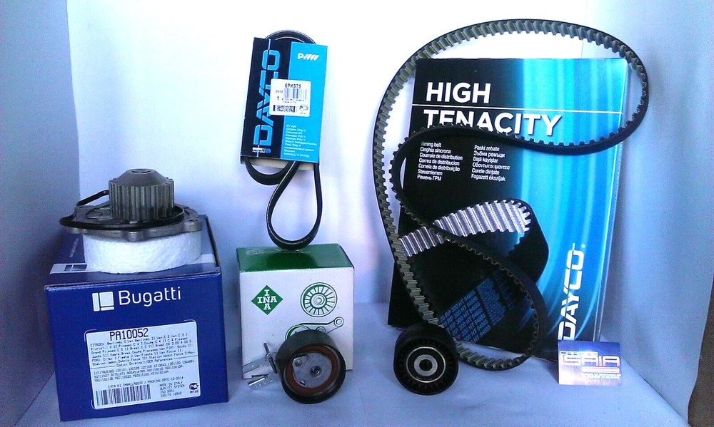 DISTRIBUTION KIT + WATER PUMP + SERVICE KIT FOR FORD FOCUS II-C3- 1.6 TDCI 20...